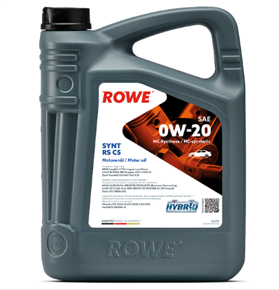 ROWE HIGHTEC SYNT RS C5 SAE 0W20 4 Litre